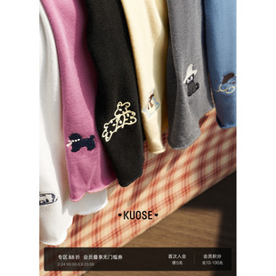 阔色灰色半高领针织衫打底衫26春季新款女内搭毛衣长袖上衣黑秋冬