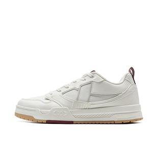 特步板鞋STEP男鞋驭桀休闲鞋春秋季舒适耐磨学生运动鞋轻便熊猫鞋