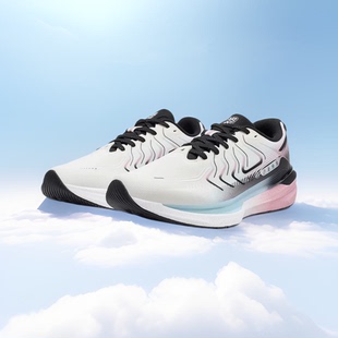 特步风火28代丨跑步鞋女鞋轻便减震革面软底休闲女鞋976418110056