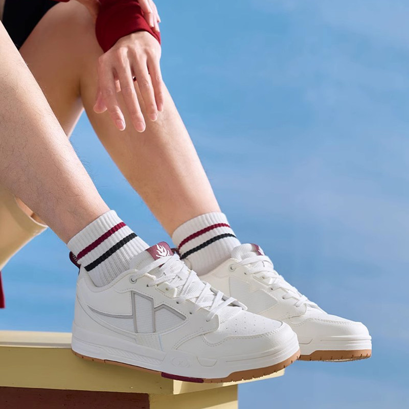 特步STEP-1板鞋男鞋2025秋冬季百搭时尚轻便休闲鞋975119310005,运动鞋new,板鞋,淘宝优惠券,粉丝福利购,淘宝优惠卷