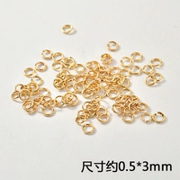 1#золото 0,5*3 мм [около 100]