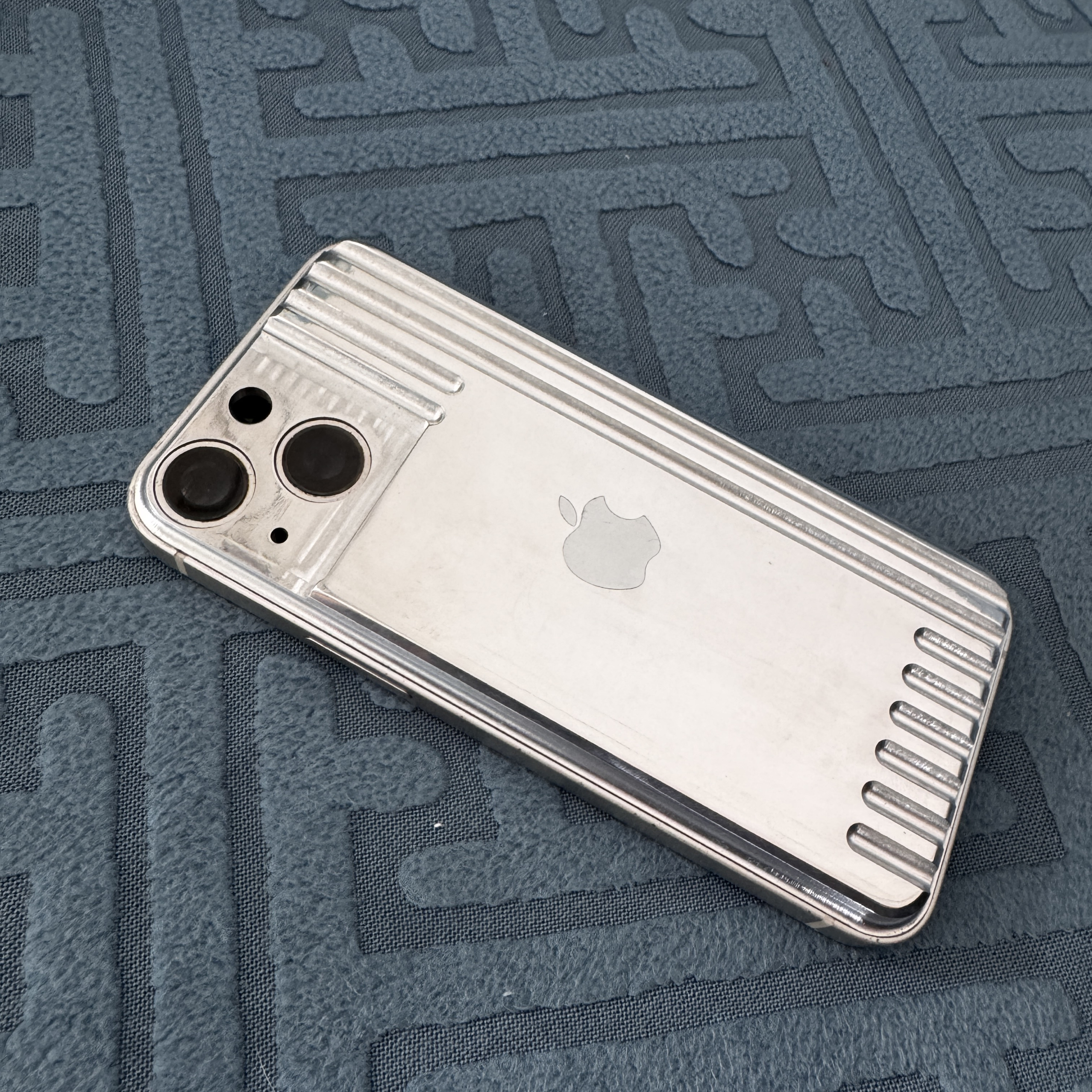 玻璃金属后盖iphone8pluxsmax 11pro12promax 13壳双电框背板一体