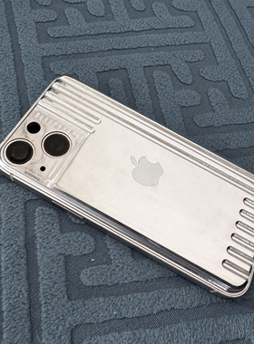 玻璃金属后盖iphone8pluxsmax 11pro12promax 13壳双电框背板一体