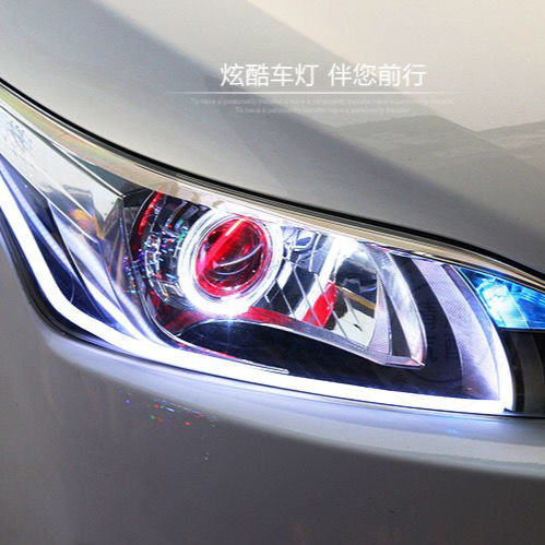 13-17负控致炫致享大灯led透镜改装天使恶魔眼流水转向日行灯总成