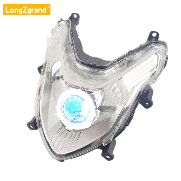 丽梦大灯改装透镜 QS125T-7 7A双光升级led天使魔眼车头灯总成,摩托车/装备/配件,摩托车车灯,淘宝优惠券,粉丝福利购,淘宝优惠卷