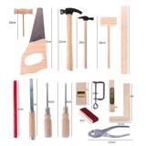 Столярные изделия, детские реалистичные учебные пособия для детского сада, подходит для подростков