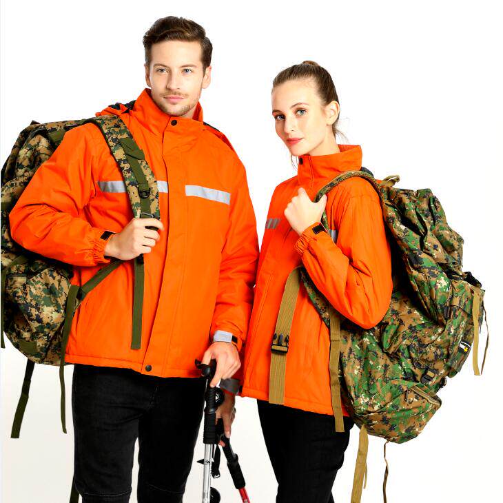 加厚户外防水登山服冲锋衣