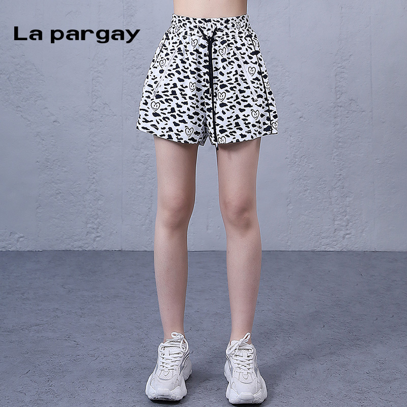 Lapargay2025夏新上高腰显瘦裤