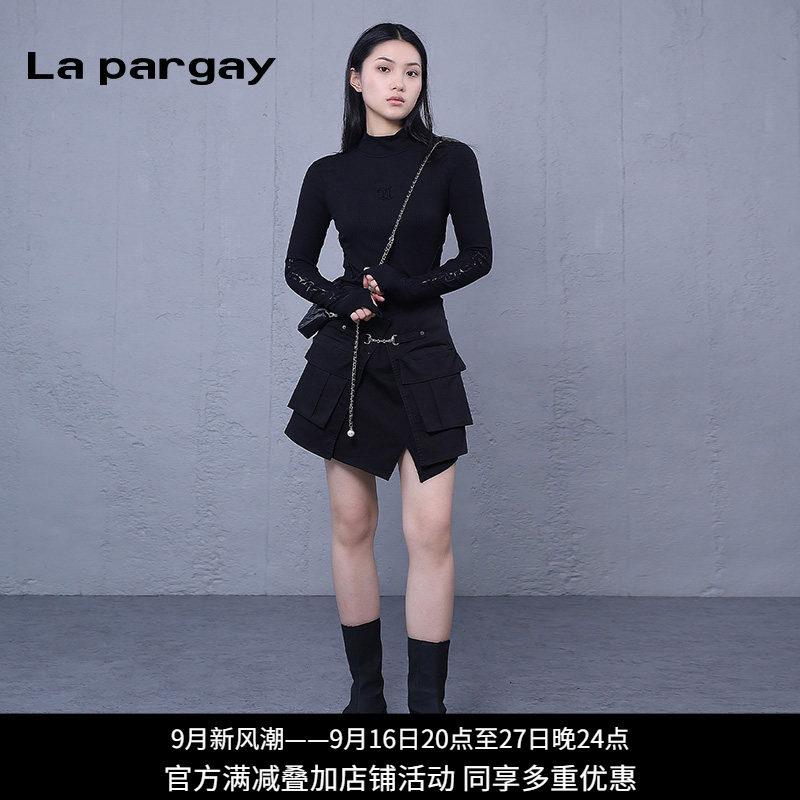 lapargay短裙街头半身裙