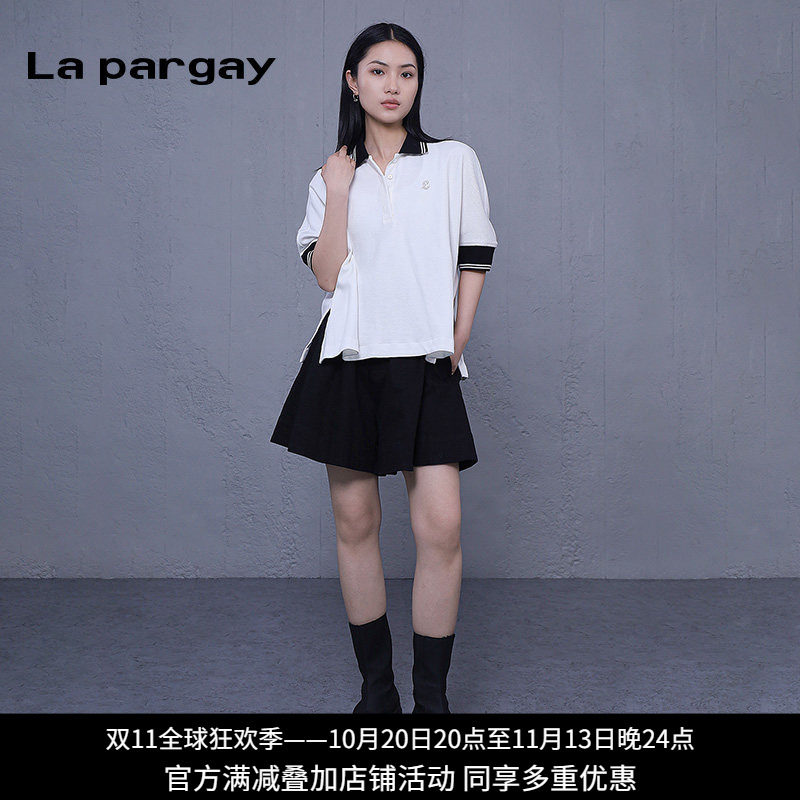lapargay短袖街头宽松T恤