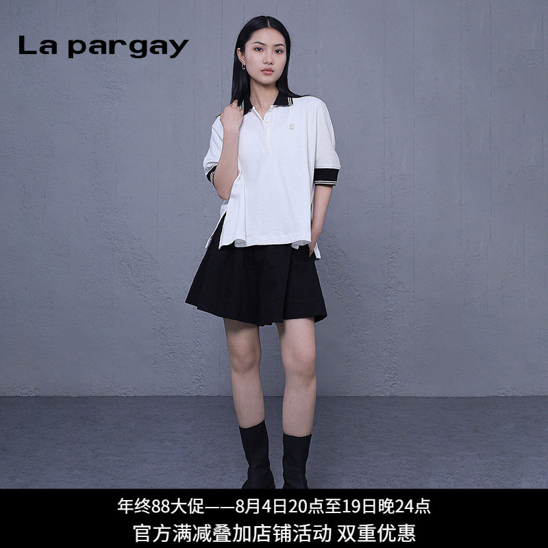 lapargay短袖街头宽松T恤