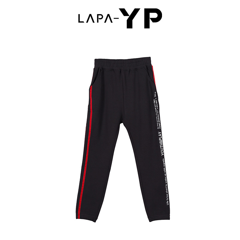 纳帕佳La paY－P法式高腰休闲裤春款洋气百搭设计感小众裤子