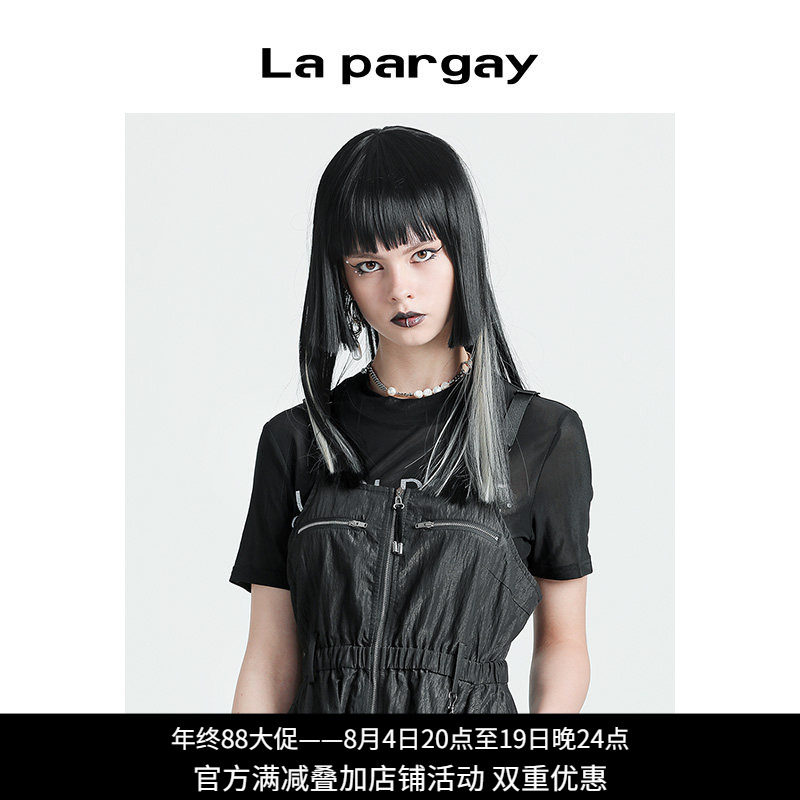 lapargay印花短袖圆领套头T恤