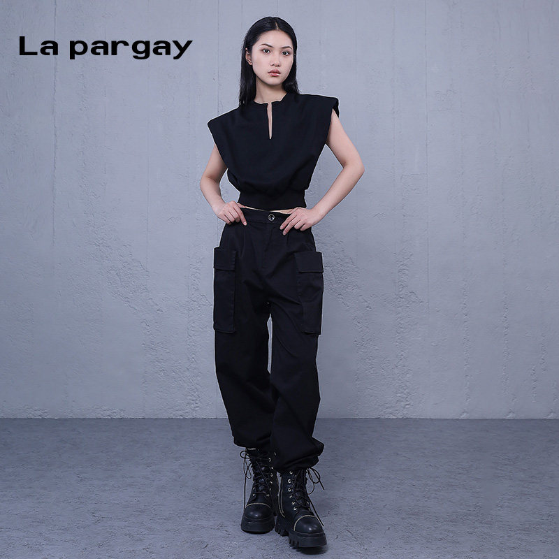 lapargay短袖街头修身T恤