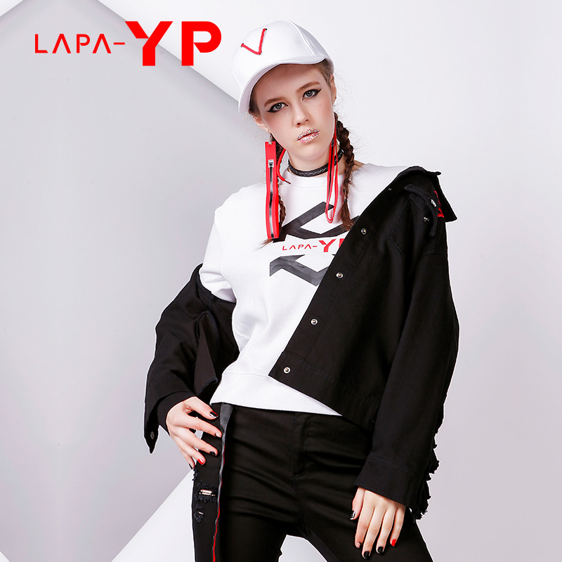 纳帕佳yp秋冬新款时尚洗水牛仔