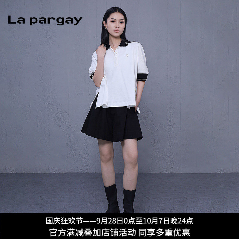 lapargay短袖街头宽松T恤