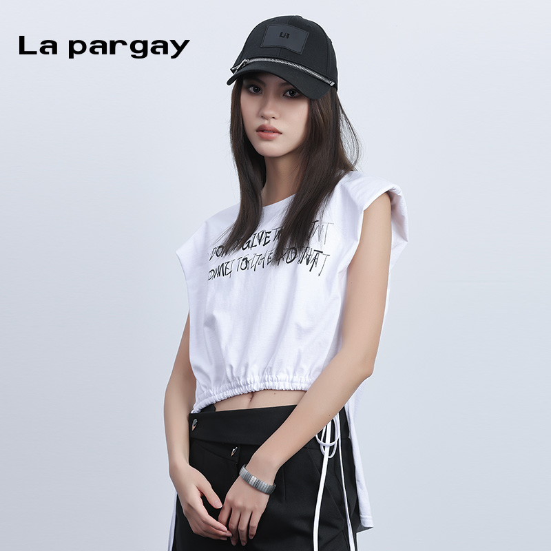 纳帕佳2025年秋季圆领字母印花