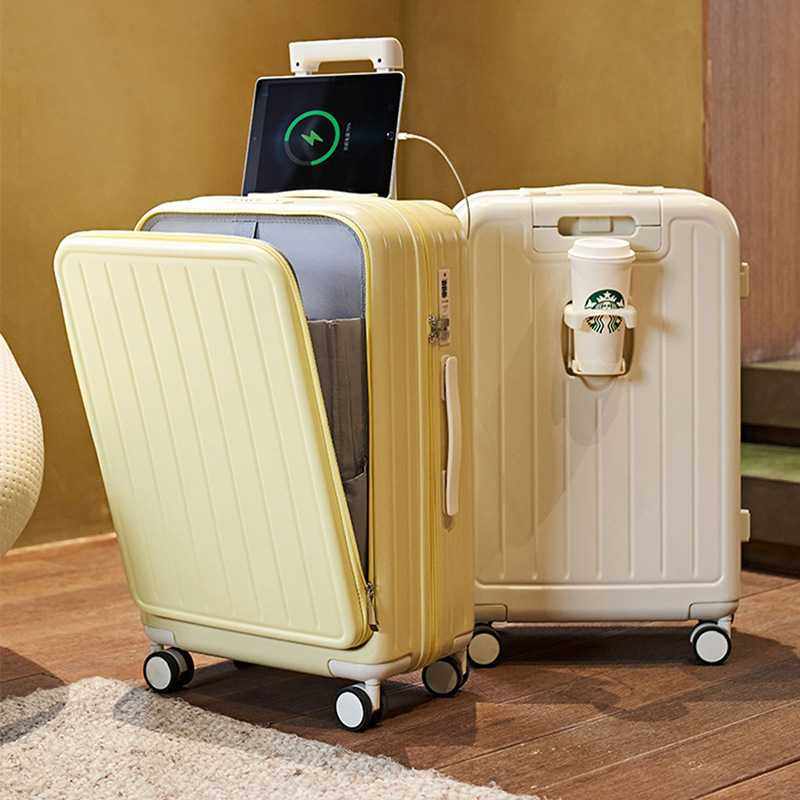 德国进口多功能前置开口开盖行李