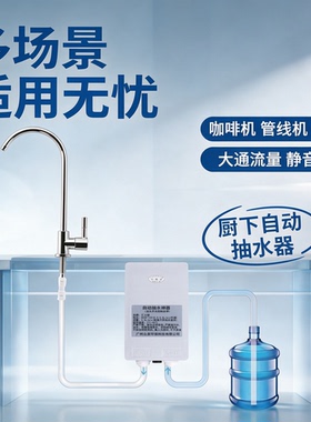 厨下桶装水自动抽水器