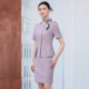 主持人工作服播音高级感重要场合 女名媛气质两件套职业装 时尚 套装