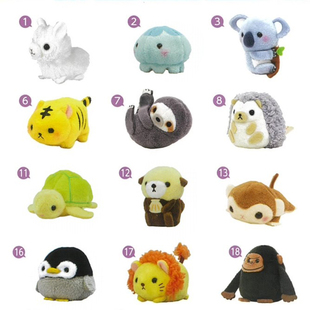 日单Amuse袖珍豆袋公仔长颈鹿毛绒挂件玩偶迷你挂饰mini有胶粒女