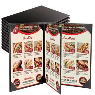 菜单制作定制设计酒吧酒水单皮面防水插页菜单印刷活页价目表餐牌