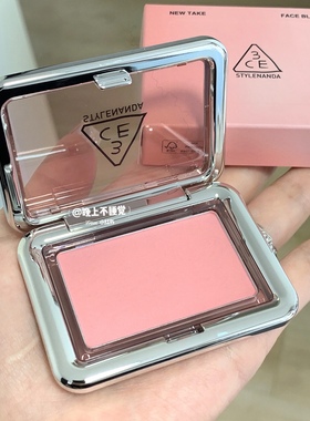 3ce腮红盘眼影腮紫新款youth pink/slide slowly膨胀色haze beige