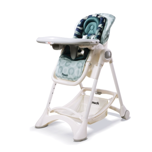 Pouch Универсальный детский складной стульчик для кормления, портативное детское кресло для домашнего использования для еды