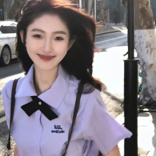 泰国泰式校服jk衬衫女夏