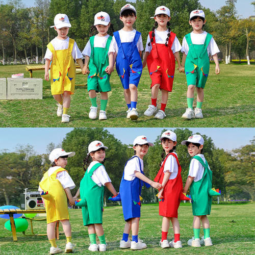 儿童啦啦队演出服开学季