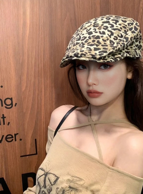 街头前进帽贝雷帽女棉质