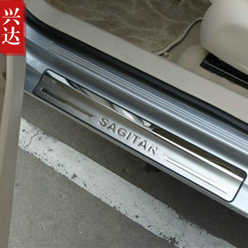 适用于2006-11款一汽大众老速腾不锈钢迎宾踏板Sagitar外置门槛条
