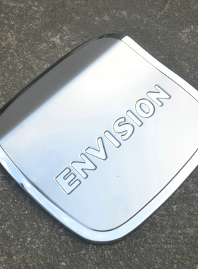 适用于2014-19款别克昂科威专用不锈钢油箱盖 ENVISION油箱装饰贴