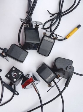 e道游q1q3q7q8proplus流媒体高清前后双录记录仪后视摄像头电源线