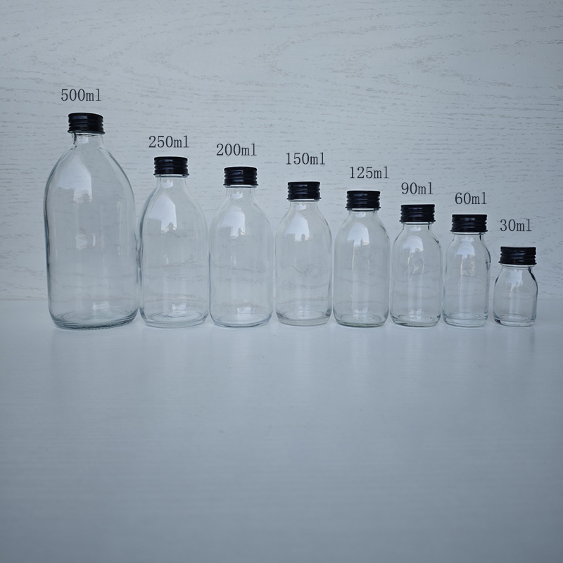 优悦玻透明小口透明玻璃瓶