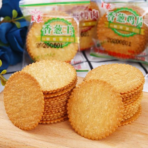 香葱味散装小饼干超薄