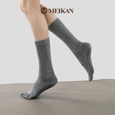 MEIKAN美看防滑五指瑜伽长筒袜