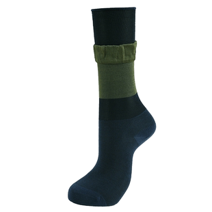 MEIKAN女袜光丝袜子亮丝袜中筒袜子ins风复古棉袜短袜双罗口袜子