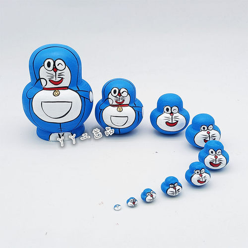 小肚哆啦a梦机器猫俄罗斯套娃