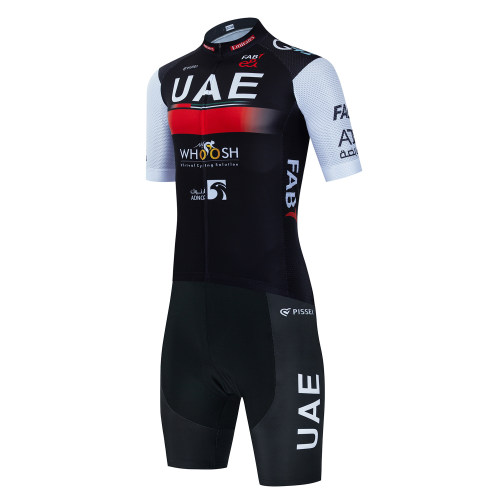 2023新款UAE环法骑行服夏天速干透气男士短袖公路山地自行车套装