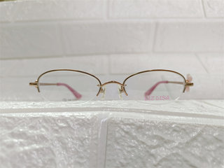 外贸原单眼镜框LIZ LISA金属素颜小镜面近视眼镜爱心装饰镜腿文艺