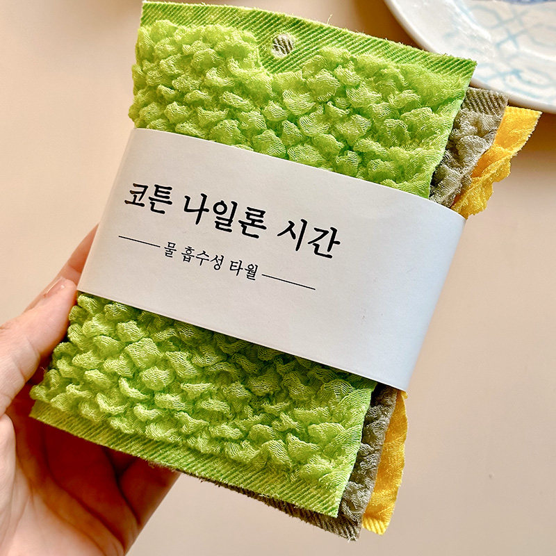 3个装不沾油双面刷碗布洗锅魔力擦清洁擦百洁布家用洗碗巾刷碗,家庭/个人清洁工具,抹布,淘宝优惠券,粉丝福利购,淘宝优惠卷