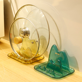 厨房锅盖架台面坐式 可折叠置物架放勺子炒菜铲子锅铲架托收纳神器