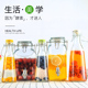透明家用青梅泡酒玻璃瓶子密封罐带盖自酿果酒红酒瓶空瓶装 酒容器