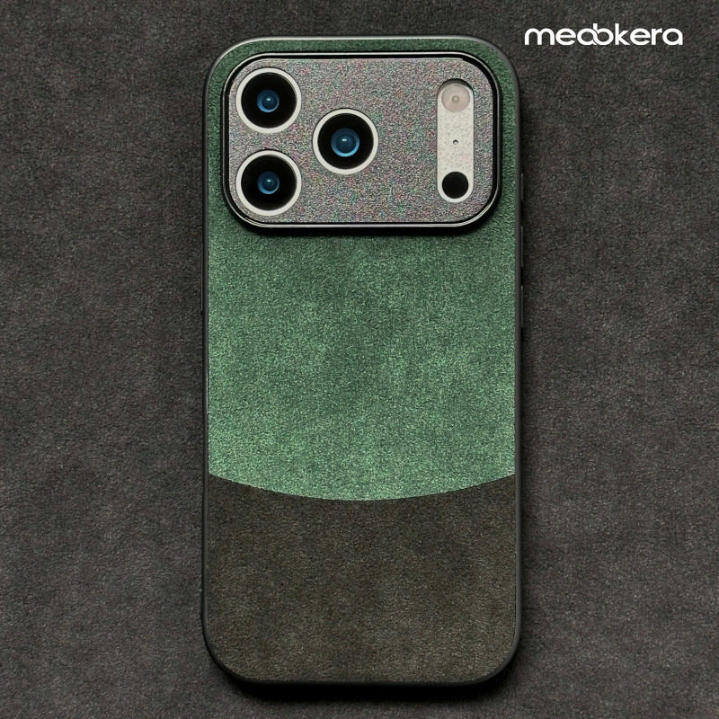 适用于苹果17手机壳欧缔兰翻毛皮iPhone17promax保护套17air防摔全包壳防滑个性创意撞色拼接潮男女新款