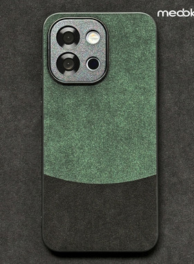 适用于一加13T手机壳欧缔兰翻毛皮一加15保护套防摔1+Ace6全包防滑Ace5Pro外壳个性创意撞色潮男女高端新款