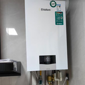 燃气壁挂炉德国威能地暖锅炉天然气取暖家用进口两用冷凝炉24KW
