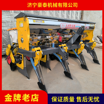 新款玉米播种机悬浮防爆腿四轮