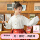 大童女孩儿童洋气国风衬衫 笛莎官方童装 新款 春季 上衣 女童衬衫