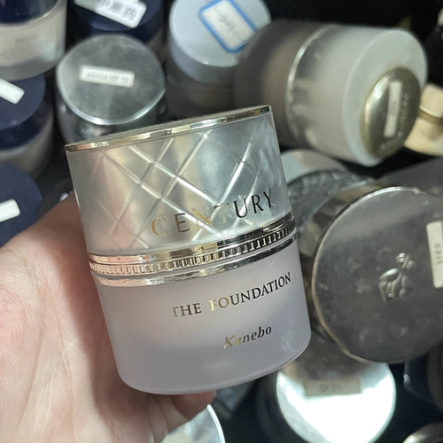 现货世纪Kanebo嘉娜宝 TWANY Century 贵妇粉底霜 试色